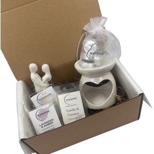 Woodside Home Living Love White & Gold Wedding Anniversary Fragrance Gift Box Treat Box Woodside Home Living Love White & Gold Wedding Anniversary Fragrance Gift Box Treat Box