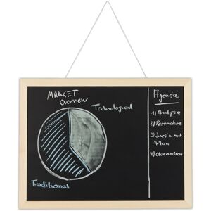 Relaxdays Chalkboard Wipeable Memo Board Wall-Mounted Blackboard Reusable 4 Pieces Relaxdays Chalkboard Wipeable Memo Board Wall-Mounted Blackboard Reusable 4 Pieces