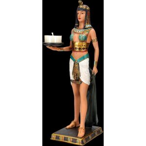 Figuren Shop Gmbh Tealight Holder - Egyptian Priestess - Mythology Decorations Candle Holder Decor Figuren Shop Gmbh Tealight Holder - Egyptian Priestess - Mythology Decorations Candle Holder Decor
