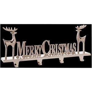 Merry Christmas Reindeer 4 Stocking Holder - Premier Merry Christmas Reindeer 4 Stocking Holder - Premier