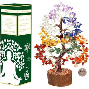 Crocon Seven Chakra Crystal Tree Birthday Gifts For Women, Crystal Tree Of Life Sister Crocon Seven Chakra Crystal Tree Birthday Gifts For Women, Crystal Tree Of Life Sister