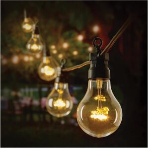 Christmas Crackers 20 Bulb Festoon Lights Warm White Indoors & Outdoors Xmas Decoration Christmas Crackers 20 Bulb Festoon Lights Warm White Indoors & Outdoors Xmas Decoration