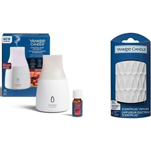Yankee Candle Ultrasonic Aroma Diffuser Kit Black Cherry Aroma Diffuser Oil & Yankee Candle Ultrasonic Aroma Diffuser Kit Black Cherry Aroma Diffuser Oil &