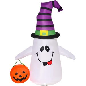 Mh Star Uk Ltd Homcom 1.2m Witch Ghost Halloween Inflatable Decoration W/led Lights Fan Accesso Mh Star Uk Ltd Homcom 1.2m Witch Ghost Halloween Inflatable Decoration W/led Lights Fan Accesso