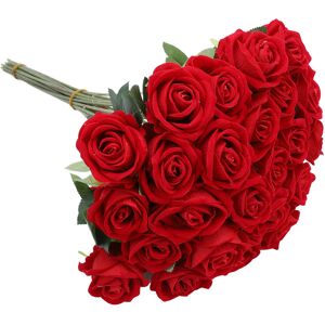 50 Pack Realistic Artificial Roses Long Stem Fake Flowers For Diy Wedding Home 50 Pack Realistic Artificial Roses Long Stem Fake Flowers For Diy Wedding Home