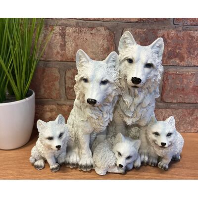 Nemesis Now Wolf Cubs Figurine - Animal Wildlife Decor Nemesis Now Wolf Cubs Figurine - Animal Wildlife Decor