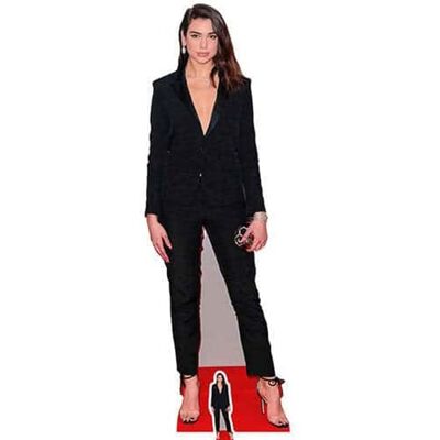 Star Cutouts Dua LIPA in Life-Size Cardboard Cutout with Free Mini - Party Decor Star Cutouts Dua LIPA in Life-Size Cardboard Cutout with Free Mini - Party Decor