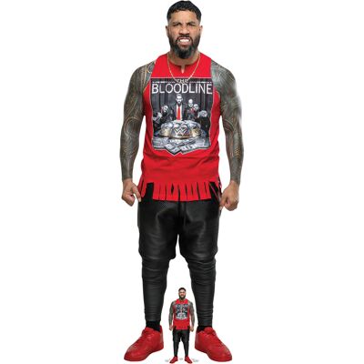 Star Cutouts Jey Uso WWE Lifesize Cardboard Cutout - 189cm Star Cutouts Jey Uso WWE Lifesize Cardboard Cutout - 189cm