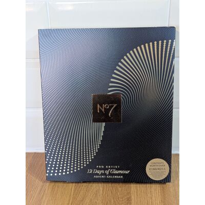 No7 Pro Artist 12 Days Of Glamour Advent Calendar Items Worth £!61 - Brand New No7 Pro Artist 12 Days Of Glamour Advent Calendar Items Worth £!61 - Brand New