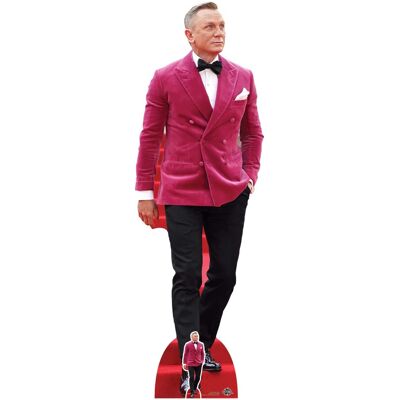 Iconicgreats - Daniel Craig Pink Jacket Lifesize Standee Iconicgreats - Daniel Craig Pink Jacket Lifesize Standee