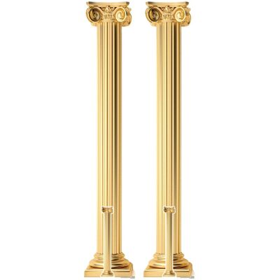 Iconicgreats - Golden Roman Pillars - Cardboard Cutouts Iconicgreats - Golden Roman Pillars - Cardboard Cutouts