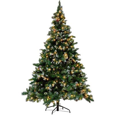 Beliani Palomar Artificial Christmas Tree with Snow Effect 180cm Beliani Palomar Artificial Christmas Tree with Snow Effect 180cm