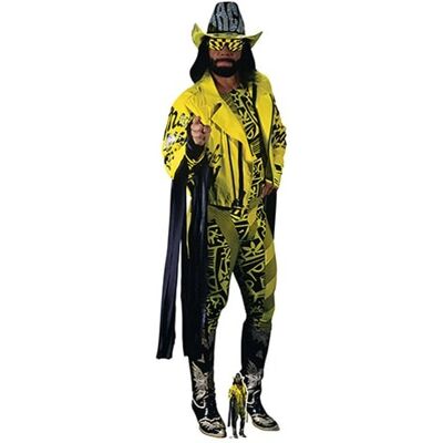 Iconicgreats - Macho Man Randy Savage Yellow Suit Official WWE Iconicgreats - Macho Man Randy Savage Yellow Suit Official WWE
