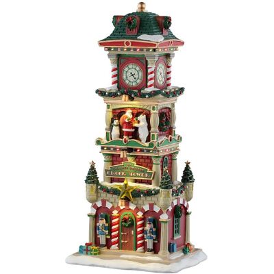 Lemax 55320 The Village Square Clock Tower, B/o (4.5v) Lemax 55320 The Village Square Clock Tower, B/o (4.5v)