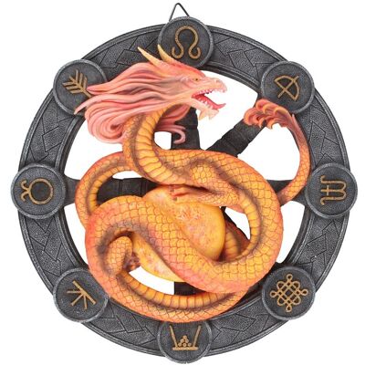 Anne Stokes Litha Resin Dragon Plaque - Dragon Plaque Anne Stokes Litha Resin Dragon Plaque - Dragon Plaque