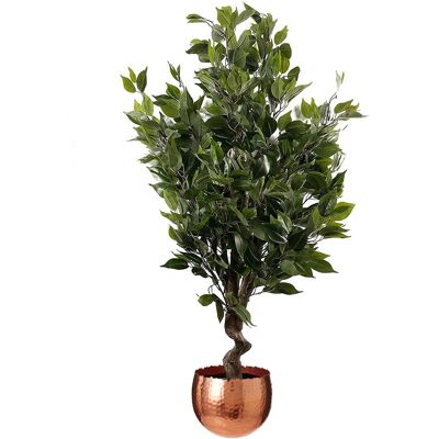 Leaf Design UK 110cm Artificial Ficus Tree - Green - Artificial Ficus Tree Leaf Design UK 110cm Artificial Ficus Tree - Green - Artificial Ficus Tree