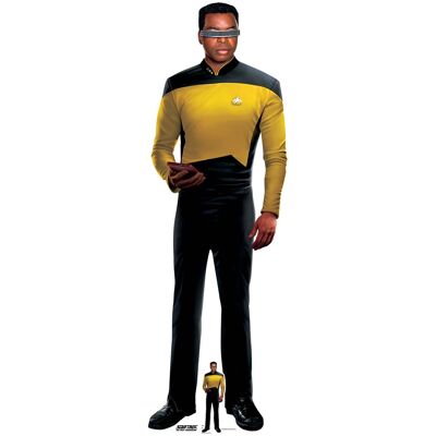 Iconicgreats - Geordi La Forge - 172 cm tall - Cardboard Cutout Iconicgreats - Geordi La Forge - 172 cm tall - Cardboard Cutout