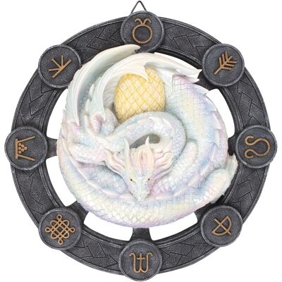 Anne Stokes Ostara Resin Dragon Plaque - Dragon Plaque Anne Stokes Ostara Resin Dragon Plaque - Dragon Plaque