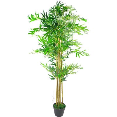 Leaf - Bamboo Tree 150cm - Natural Look - Artificial Plant Leaf - Bamboo Tree 150cm - Natural Look - Artificial Plant