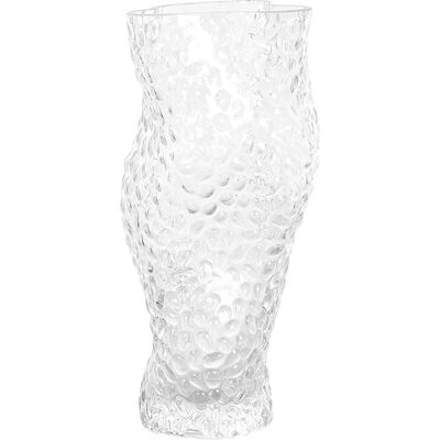 Beliani Flower Vase ELATOS Transparent Glass 23 cm - Flower Vase Beliani Flower Vase ELATOS Transparent Glass 23 cm - Flower Vase