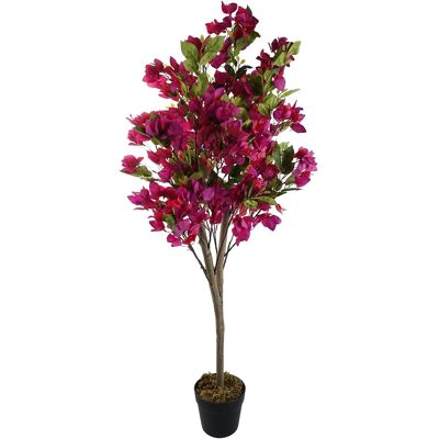 Leaf 150cm Artificial Pink Bougainvillea Tree - Artificial Tree Leaf 150cm Artificial Pink Bougainvillea Tree - Artificial Tree