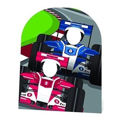 Iconicgreats Racing Cars Child Sized Stand In Cardboard Cutout Great Fun Photo Opportunites! - Cardboard Cutout Iconicgreats Racing Cars Child Sized Stand In Cardboard Cutout Great Fun Photo Opportunites! - Cardboard Cutout