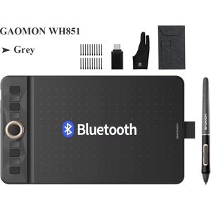 Does Not Apply 16k Levels Wireless Graphics Tablet Wh851 Bluetooth 5.0 Connectivity Pen Tablet Does Not Apply 16k Levels Wireless Graphics Tablet Wh851 Bluetooth 5.0 Connectivity Pen Tablet