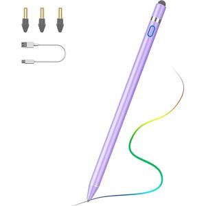 Timovo Stylus Pen For Ipad Pro/air/mini, Precise Writing & Drawing - Purple Timovo Stylus Pen For Ipad Pro/air/mini, Precise Writing & Drawing - Purple