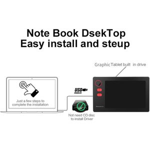 G20 Graphic Drawing Tablet 8192 Levels Battery Free Stylus Smooth Lines For Anim G20 Graphic Drawing Tablet 8192 Levels Battery Free Stylus Smooth Lines For Anim