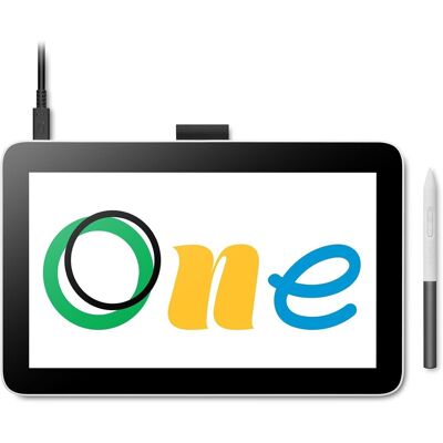 Wacom One 12 Drawing Tablet With 11.6” Screen Full-Hd Graphic Tablet dtc121w0b Wacom One 12 Drawing Tablet With 11.6” Screen Full-Hd Graphic Tablet dtc121w0b