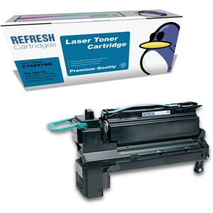Refresh Cartridges Black C792x1kg Toner Compatible With Lexmark Printers Refresh Cartridges Black C792x1kg Toner Compatible With Lexmark Printers