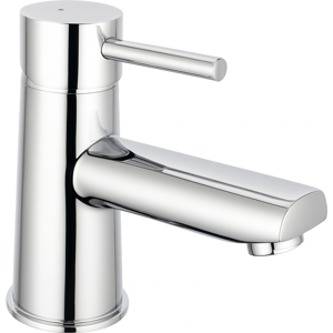 Evg Ebro Mono Basin Mixer Chrome - Modern Single Lever Tap With Round Body Evg Ebro Mono Basin Mixer Chrome - Modern Single Lever Tap With Round Body