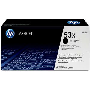 Genuine Hp Q7553x 53x Toner Cartridge M2727mfp P2014 P2015 Vat Included Open Genuine Hp Q7553x 53x Toner Cartridge M2727mfp P2014 P2015 Vat Included Open