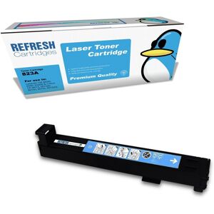 Refresh Cartridges Replacement Cyan Cb381a/823a Toner Compatible With Hp Printer Refresh Cartridges Replacement Cyan Cb381a/823a Toner Compatible With Hp Printer