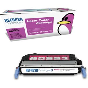 Refresh Cartridges Replacement Magenta Cb403a/hp 642a Toner Compatible With Hp Refresh Cartridges Replacement Magenta Cb403a/hp 642a Toner Compatible With Hp