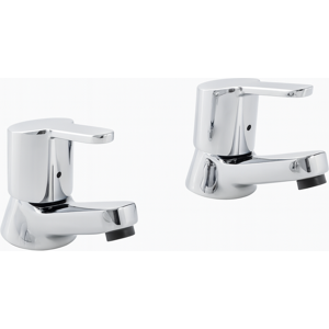 Evg Araya Urban Chrome Bath Tap Pair Evg Araya Urban Chrome Bath Tap Pair