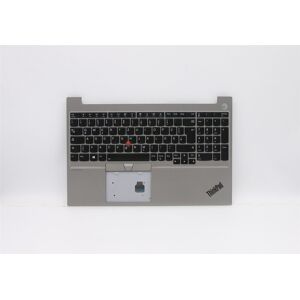 Lenovo Thinkpad E15 Keyboard Palmrest Top Cover German Silver Backlit 5m10v16971 Lenovo Thinkpad E15 Keyboard Palmrest Top Cover German Silver Backlit 5m10v16971