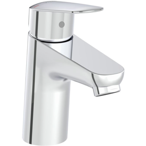 Vitra Flow Round Small Basin Mixer Tap Without Pop Up Waste Finished In Chrome Vitra Flow Round Small Basin Mixer Tap Without Pop Up Waste Finished In Chrome