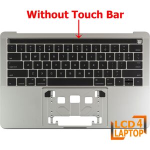 For Apple Macbook Pro A1706 Emc 3163 3071 Silver Topcase Palmrest + Us Keyboard For Apple Macbook Pro A1706 Emc 3163 3071 Silver Topcase Palmrest + Us Keyboard