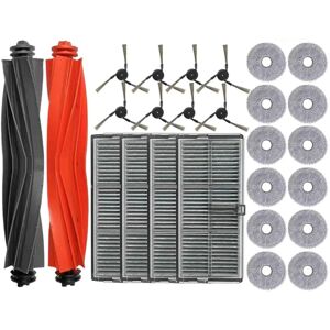 3x(For X40 Pro Ultra Robot Vacuum Cleaner Main Side Brush Hepa Mop Cloth2681 3x(For X40 Pro Ultra Robot Vacuum Cleaner Main Side Brush Hepa Mop Cloth2681