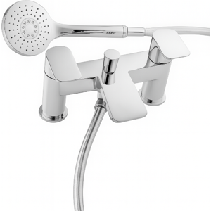 Evg Chrome Waterfall Bath & Shower Mixer Tap With Handset Evg Chrome Waterfall Bath & Shower Mixer Tap With Handset