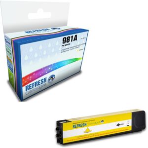Refresh Cartridges Replacement Yellow 981a Ink Compatible With Hp Printers Refresh Cartridges Replacement Yellow 981a Ink Compatible With Hp Printers