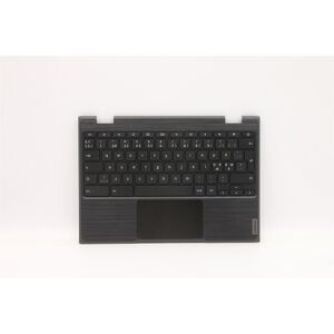 Lenovo 100e 2nd Gen Palmrest Cover Touchpad Keyboard Nordic Black 5cb1e09643 Lenovo 100e 2nd Gen Palmrest Cover Touchpad Keyboard Nordic Black 5cb1e09643