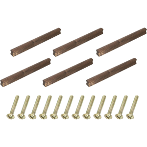 Does Not Apply 6pcs Wood Drawer Pulls Handles With Screws Set 192mm/7.56\" Hole Spacing Black Wa Does Not Apply 6pcs Wood Drawer Pulls Handles With Screws Set 192mm/7.56\" Hole Spacing Black Wa