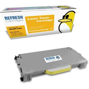 Refresh Cartridges Yellow 0020k1402 Toner Compatible With Lexmark Printers Refresh Cartridges Yellow 0020k1402 Toner Compatible With Lexmark Printers