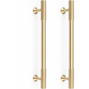 Does Not Apply 2pcs Solid Brass Gold Cabinet Pulls, 6-1/4-Inch Hole Centers, Modern Drawer Dres Does Not Apply 2pcs Solid Brass Gold Cabinet Pulls, 6-1/4-Inch Hole Centers, Modern Drawer Dres