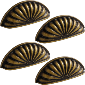 Does Not Apply Brushed Gold Cabinet Cup Pulls 76mm Hole Center, 4 Pack Brass Drawer Pulls Kitch Does Not Apply Brushed Gold Cabinet Cup Pulls 76mm Hole Center, 4 Pack Brass Drawer Pulls Kitch