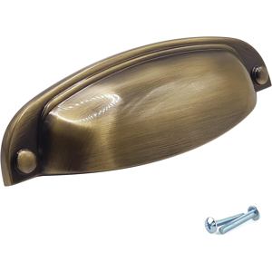 Does Not Apply Antique Brass Cupboard Handles For Kitchen Cabinets - 10 Pack Vd8 Series, 96mm B Does Not Apply Antique Brass Cupboard Handles For Kitchen Cabinets - 10 Pack Vd8 Series, 96mm B