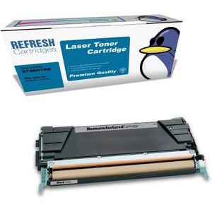 Refresh Cartridges Black X746h1kg Toner Compatible With Lexmark Printers Refresh Cartridges Black X746h1kg Toner Compatible With Lexmark Printers