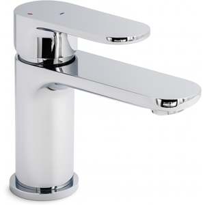 Evg Broxa Curve Mini Mono Basin Mixer Tap Chrome - Compact Single Lever Tap Evg Broxa Curve Mini Mono Basin Mixer Tap Chrome - Compact Single Lever Tap